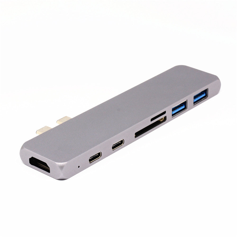 Hub USB-C Multifonction 7-en-1 – Charge rapide 100W & HDMI 4K