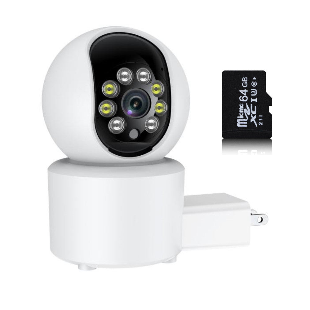 Caméra de surveillance WiFi 360° avec Vision Nocturne HD - Sécurité Intelligente