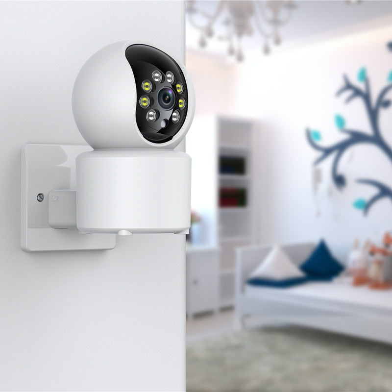 Caméra de surveillance WiFi 360° avec Vision Nocturne HD - Sécurité Intelligente